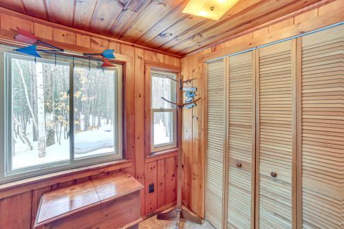 Ice Fish & Snowmobile: Riverfront Manistique Cabin in Munising Township (MI)