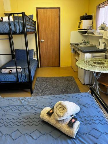 مطبخ, Longreach Caravan and Cabin Park in Longreach