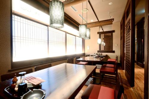 Restaurant, daiichi inn park in Sendai