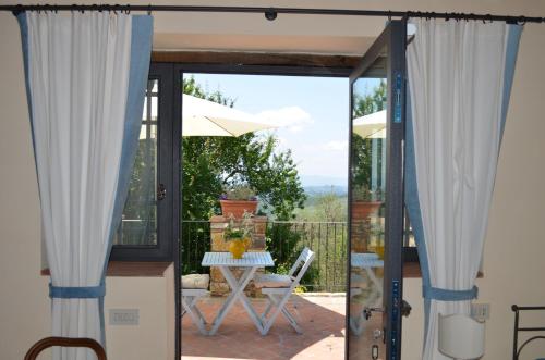 Erkély/terasz, Casa Ercole Farm Stay in Montefioralle