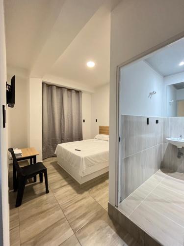 1 double bed