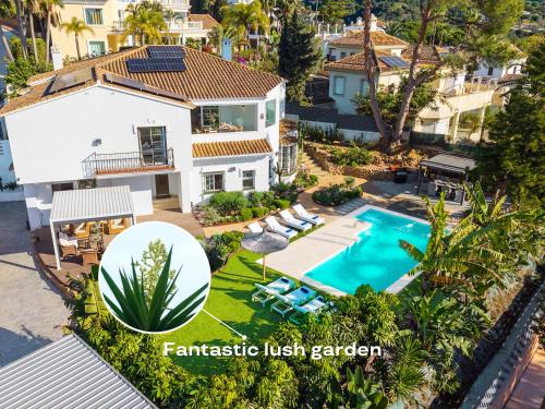 Cảnh quan, VACATION MARBELLA I Villa Azahar Retreat, Paradise for Golfers, Private Heated Pool, Close to the Be in Elviria / Artola