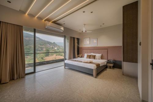 SaffronStays Prisma Luxury 8 bedroom Villa with Pool in Lonavala near The Oven, Pawna Dam, Lonavala