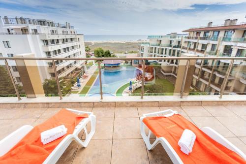 Vistas, Aparthotel Hotel Prestige City II in Primorsko