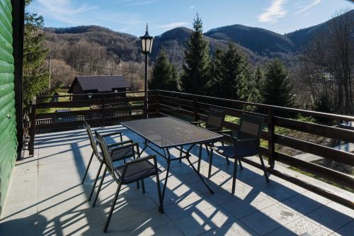Balkons/terase, CASA NATURA - charming chalet with hot tub in Begovo Razdolje