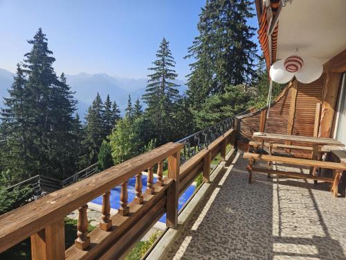 Vue 180 - Au pied des pistes - Typique et alpin, Anzere (fotografie 5)