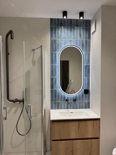 Chuveiro, Crane Panorama Apartment in Mlyniska