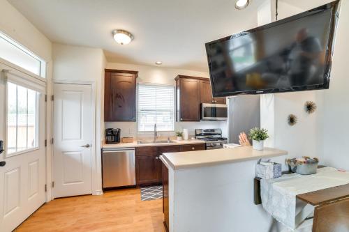Colorful Galveston Home with Patio Steps to Beach! in Galveston, USA