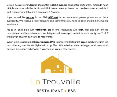 La Trouvaille – Waimes, MI