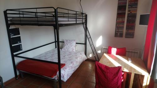 1 double bed, 1 bunk bed, 1 sofa bed