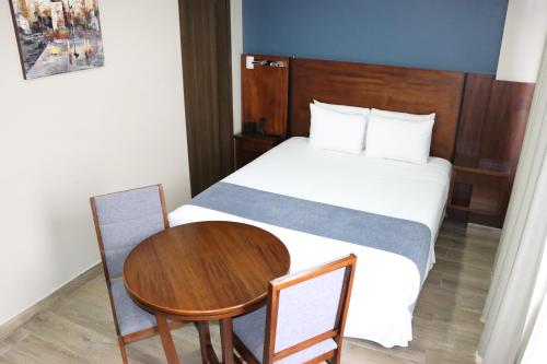 1 double bed