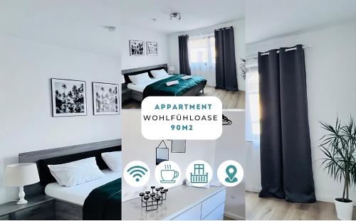 . Moderne, helle Wohnung mit Terasse 15min bis OB Centro, Klimaanlage