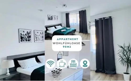 Moderne, helle Wohnung mit Terasse 15min bis OB Centro, Klimaanlage in Dinslaken, Deutschland