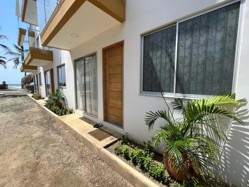 Вхід, Apto 1er piso frente a la playa y con piscina in San Bernardo del Viento