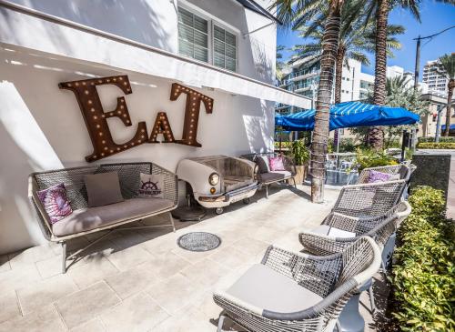 Ravintola, Oceanside Hotel in Miami Beach (FL)