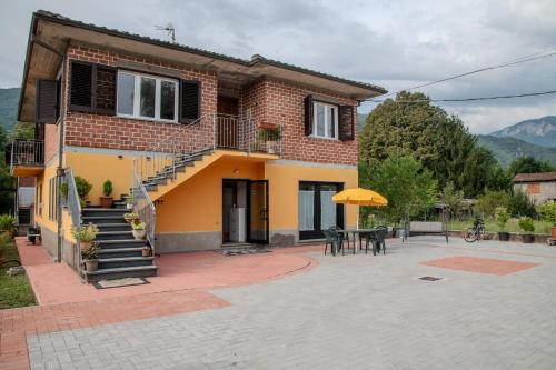 A szálláshely kívülről, Home Mate in Coreglia Antelminelli