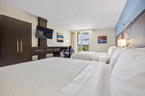 2 Double Beds With Balcony Non-Smoking