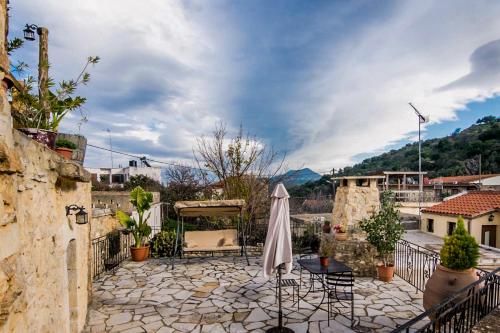 Balcony/terrace, Vafes Traditional Stone Houses in Fres