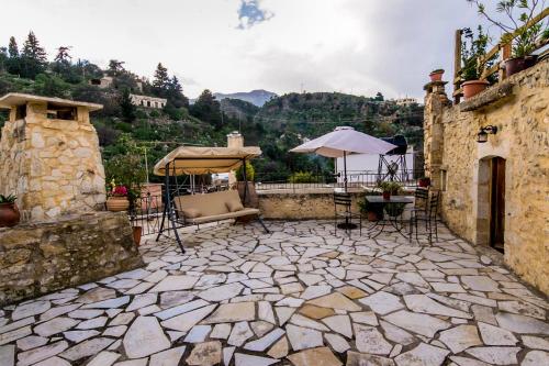 Balcony/terrace, Vafes Traditional Stone Houses in Fres