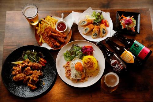 Restaurant, Hibari House Guest house in Omotecho Shopping Street