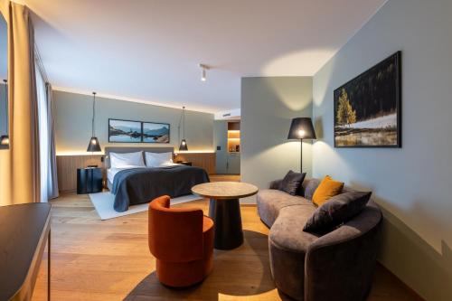 Premium Double Room with Balcony and Mountain View (2 Adults + 1 Child)