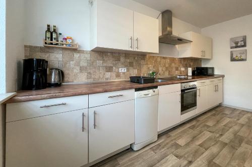 廚房, Ferienwohnung Henry Suhl in 蘇爾