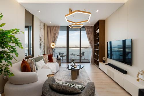 Beach Isle 2, Emaar Beachfront - Mint Stay, Dubaj