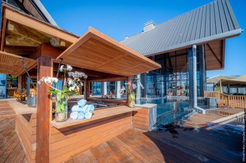 Kilátás, Hotel Diana Dea Lodge & SPA in Sainte Anne