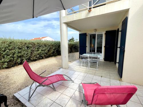 Appartement avec Piscine à 150m de la Plage - 2 Chambres, WiFi, Parking, Terrasse, Jardin - FR-1-231-296 - Location saisonnière - Bretignolles-sur-Mer
