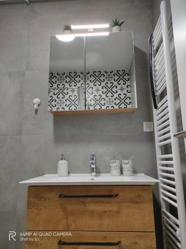 Bathroom, Studio apartman Cezar apartmani Borik in Bjelovar