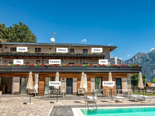 Dascio Dolce Ferienwohnung Panorama Balkon am See in Dascio
