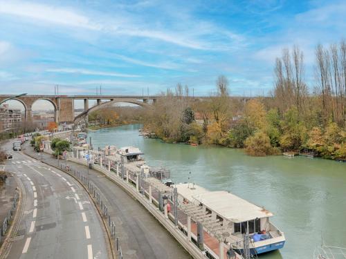 景觀, Appart'hotel Vacancéole Paris Quai de Marne (Appart'hotel Vacanceole Paris Quai de Marne) in 馬恩河畔諾讓