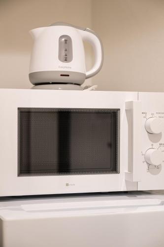 난바의 아파트먼트 (25m², 침실 2개, 프라이빗 욕실 1개) - 주방
