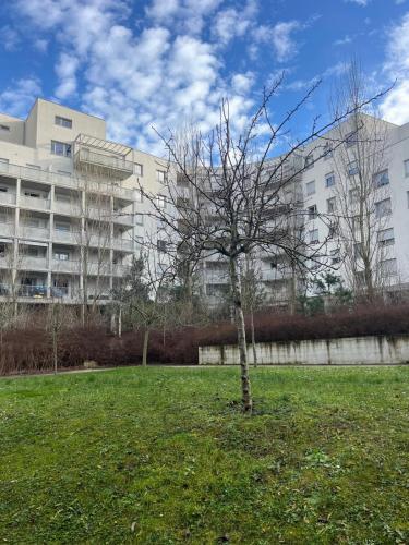 Vista exterior, Cozy studio near tram - center in Neudorf