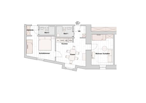 Two-Bedroom Apartment