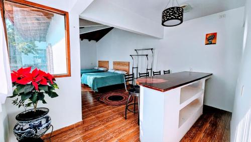 2 double beds