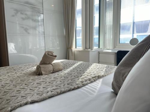 Balcony 60 Inch TV Penthouse City Centre with views, Liverpool (photo 11)