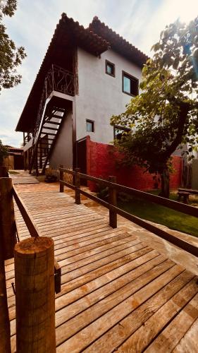 設施, Pousada Flor de Pequi in 桑塔納杜裡亞舒