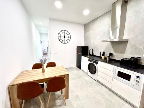 Konyha, Valencia Comfort Stay Near Metro, 2 Bed, 1 Bath in Benimamet