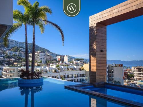Condo with Private Balcony - City View - Pool in Puerto Vallarta, Mexico
