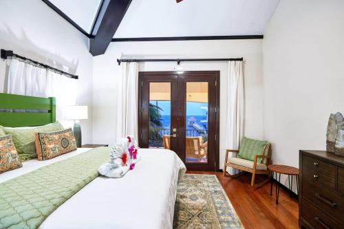 Beachfront Villa with Long Private Pier and Pool in Ambergris Caye