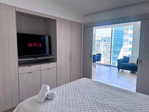 Suite with City View room in Suites cerca del aeropuerto - terminal terrestre y centros comerciales