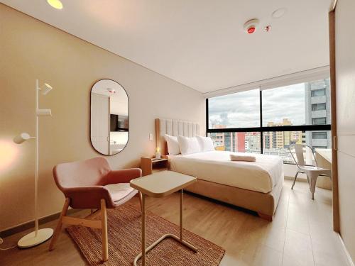 R! - Exclusive Loft View Panoramic City, Bogotá