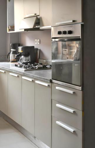 Kitchen, Chic Apartment in Casablanca with Shared Pool - 100 sqm in Sindibad