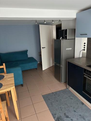 Konyha, Ferienwohnung Schieferglück (Ferienwohnung Schiefergluck) in Grundau