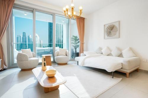 FIRST CLASS 3BR Burj Khalifa & Fountain view, Dubai