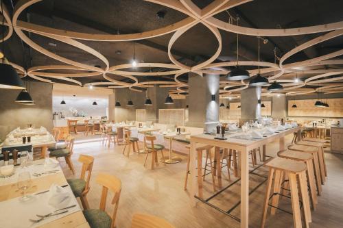 מסעדה, Hotel Laudinella in סנט מוריץ