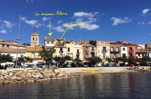 La maison bleue gîte à louer Bouzigues