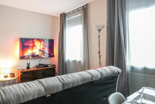 Gemütliche 80 qm Wohnung 5 min von Friedberg in Bruchenbrücken, Deutschland