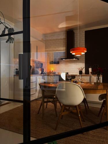 廚房, Hygge houses l Cozy, Central 1BR Apt in the best part of Oslo l Sleep 3 in 奧斯陸St. Hanshaugen公園